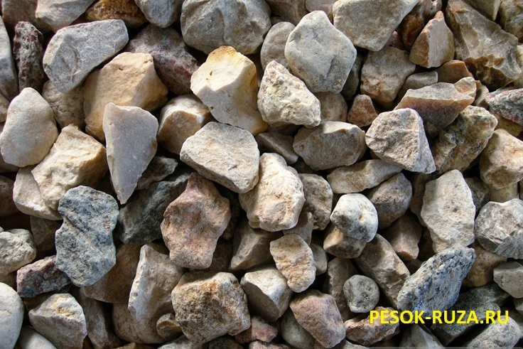 Щебень гравийный в Рузе Щебень Руза купить с доставкой